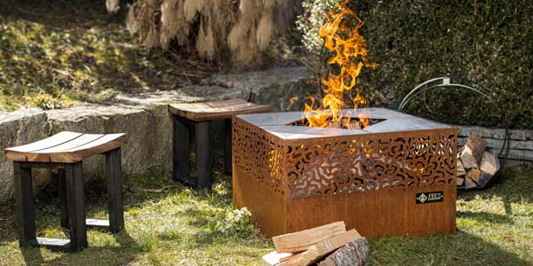 Feu Du Jardin Wave ulkotakka ja grilli