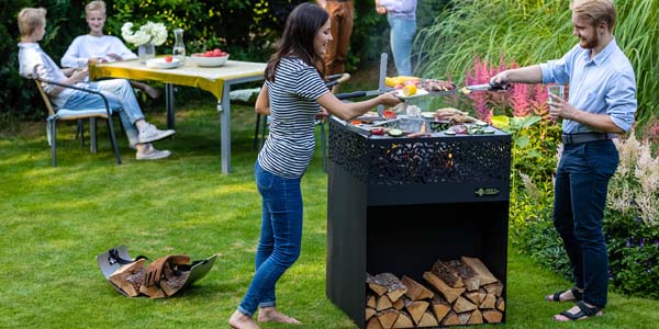 Feu Du Jardin Wave ulkotakka ja grilli